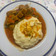 Cooksnap de Lara Pinheiro quando cozinhou Seitan estufado com puré de batata.