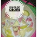 shaima'u minkaila Ilyasu's cooksnap of when they made Yogo fruit salad.