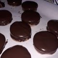 El cooksnap de Patricia Araujo cuando hizo Alfajores de chocolate.