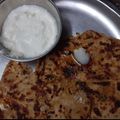 Ginni का कुकस्नैप जब उन्होंने आलू का पराठा (aloo ka paratha recipe in Hindi) बनाया था।