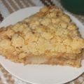 El cooksnap de Valentina cuando hizo Crumble de manzana sin manteca.