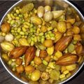 Ananya का कुकस्नैप जब उन्होंने अंकुरित मूंग दाल चाट (Ankurit moong dal chaat recipe in hindi) बनाया था।