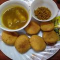 noor jha's cooksnap of when they made Khasta kachori.