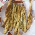 El cooksnap de Anita Heredia cuando hizo Grisines con disco de tarta.