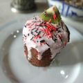 کوک اسنپ Mina بعد از امتحان کردن کاپ کیک کاکائویی با کرم شکلاتی🧁🍫.