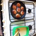 El cooksnap de Coria CC cuando hizo Buñuelitos.