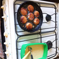 El cooksnap de Coria CC cuando hizo Buñuelitos.