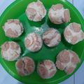 Cooksnap dari Titi Sahwati untuk resep Bolu Kukus Mekar Santan anti gagal 1 telur tanpa soda