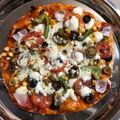 Mosmi Desai's cooksnap of when they made પીઝા (pizza recipe in Gujarati).