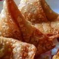 Uzma Touseef's cooksnap of when they made Aloo samosa.