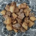 El cooksnap de Mery cuando hizo Carne de cerdo con patatas.
