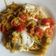 El cooksnap de Miguel cuando hizo Tallarines de calabacín con tomate Cherry y mozzarella.