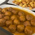 El cooksnap de Elena cuando hizo Albóndigas de la abuela al horno en salsa.