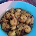 Cooksnap dari eka hartianingsih untuk resep Udang masak pedas saos tiram