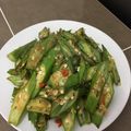 Skies 的 香辣虾米羊角豆（秋葵） cooksnap