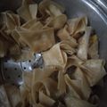 Cooksnap dari Ummu RafaRumaysa untuk resep Dimsum isi ayam dan wortel dikukus/goreng dengan kulit pangsit
