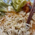 傅子瑄 的 番茄鯖魚蔬菜麵 cooksnap