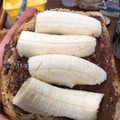 Chris Jacobs's cooksnap of when they made 🍌Nutella banana sandwich 🥪.