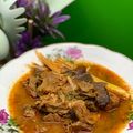Cooksnap Sesimple Loralin semasa beliau membuat Asam Pedas Daging Tetel Ala Thai.