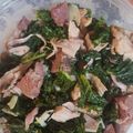 Chetram Bhagwandas's cooksnap of when they made Smoke Turkey Wings and Kale.
