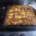 El cooksnap de Luz Ma Moreno cuando hizo Pay de piña.