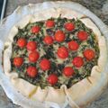 El cooksnap de Pepe Rodriguez Martos cuando hizo Quiche de espinacas con setas.