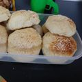 El cooksnap de Andrea Mariezcurrena cuando hizo Pan de papa para hamburguesas.