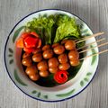 Cooksnap dari Sari's Kitchen untuk resep Sate telur puyuh #rabubaru