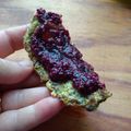El cooksnap de Paulina Bernabeu Torres cuando hizo Mermelada express de arándanos y naranja💜.