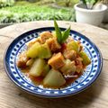 Cooksnap dari Wiwin088 untuk resep Tumis Oncom Beureum Jeung Toge