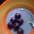 Cooksnap dari Rin Moury untuk resep Katiri Mandi Ubi Ungu (Bubur Candil)