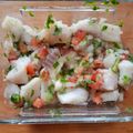 El cooksnap de LuzMa SG cuando hizo Ceviche de Pescado a la acapulqueña.