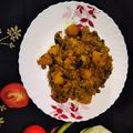 Ranjita Shee's cooksnap of when they made আলু মটরশুঁটি তে বাঁধাকপির ঘন্ট (bandhakopi ghonto recipe in Bengali).