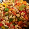 El cooksnap de Rubén_Malagón99 cuando hizo Pollo agridulce.