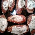 El cooksnap de Luz cuando hizo BERENJENAS RELLENAS A LA NAPOLITANA SALUDABLES(relleno verduras y berenjena).