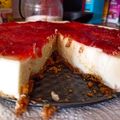 El cooksnap de Marina cuando hizo Tarta de queso fría 🧀🍓.