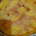 El cooksnap de Florencia Scandroglio cuando hizo Tarta de jamón y queso sin tapa.