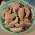 El cooksnap de Estela Vera cuando hizo Medialunas sencillas.