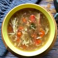 Cooksnap Dapur Yusfarisyia semasa beliau membuat Sup Telur Jejari Ketam.