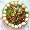 Cooksnap dari Rini Dwi Astuti untuk resep Tumis Kangkung Telur Puyuh