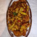 Dipika Bhalla का कुकस्नैप जब उन्होंने गोभी आलू की सब्जी (Gobhi aloo ki sabzi recipe in Hindi) बनाया था।