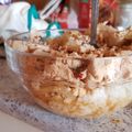 El cooksnap de JG MANIAC cuando hizo Oyakodon (arroz con pollo y huevos).