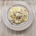 Cooksnap dari Dewi Mulyono untuk resep 11.Pasta Spaghetti Carbonara Creamy