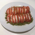 El cooksnap de Silvia cuando hizo Ensalada Caprese.