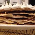 El cooksnap de Lucía Di Jacovo cuando hizo Torta Rogel.