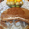 Cooksnap de Claudia quando cozinhou Bolo Kinder.