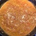 El cooksnap de Willy De Brabanter cuando hizo Pollo al curry con arroz.