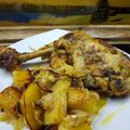 El cooksnap de Maurice Colmener cuando hizo Pollo al horno.