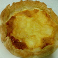 El cooksnap de MaryGlory cuando hizo Quiche de queso de cabra y bacon.