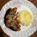 El cooksnap de Oriana cuando hizo Pollo teriyaki con arroz blanco🤤.